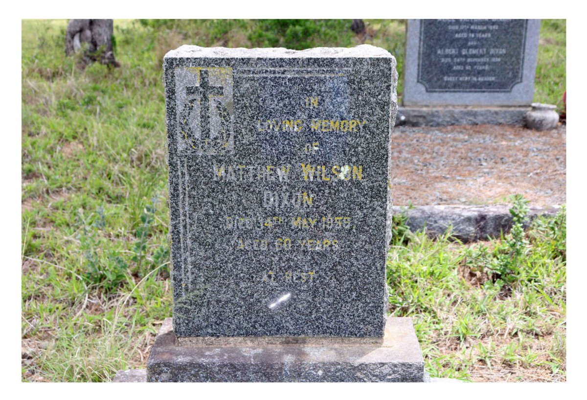 DIXON Matthew Wilson -1955 & Frances Katherine -1988 _1
