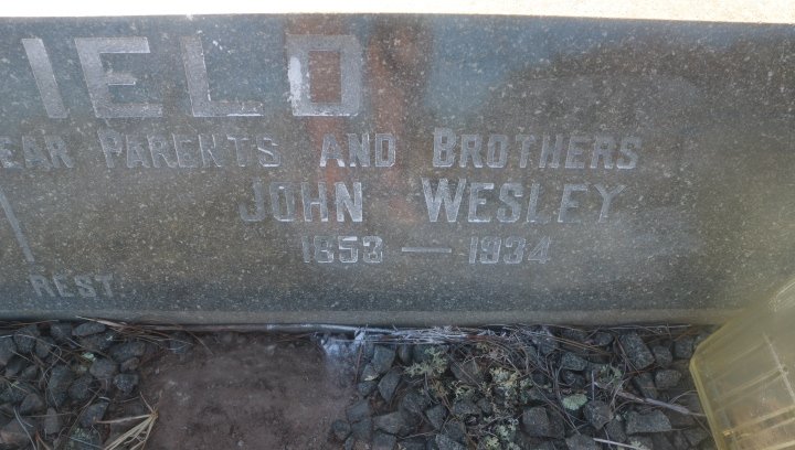 BRADFIELD John Wesley 1853-1934 &amp; Mary Harrison 1863-1951 :: BRADFIELD Frank 1886-1966 :: BRADFIELD Clarence 1896-1931