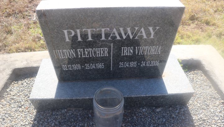PITTAWAY Hilton Fletcher 1909-1965 &amp; Iris Victoria 1915-2005