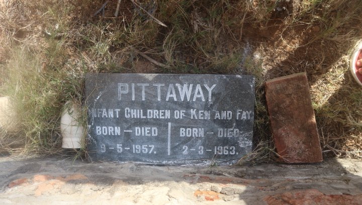 PITTAWAY Kenneth Albert 1919-2012 &amp; Rosalie Fay 1935-2010 :: PITTAWAY 1957-1957 :: PITTAWAY 1963-1963 _2