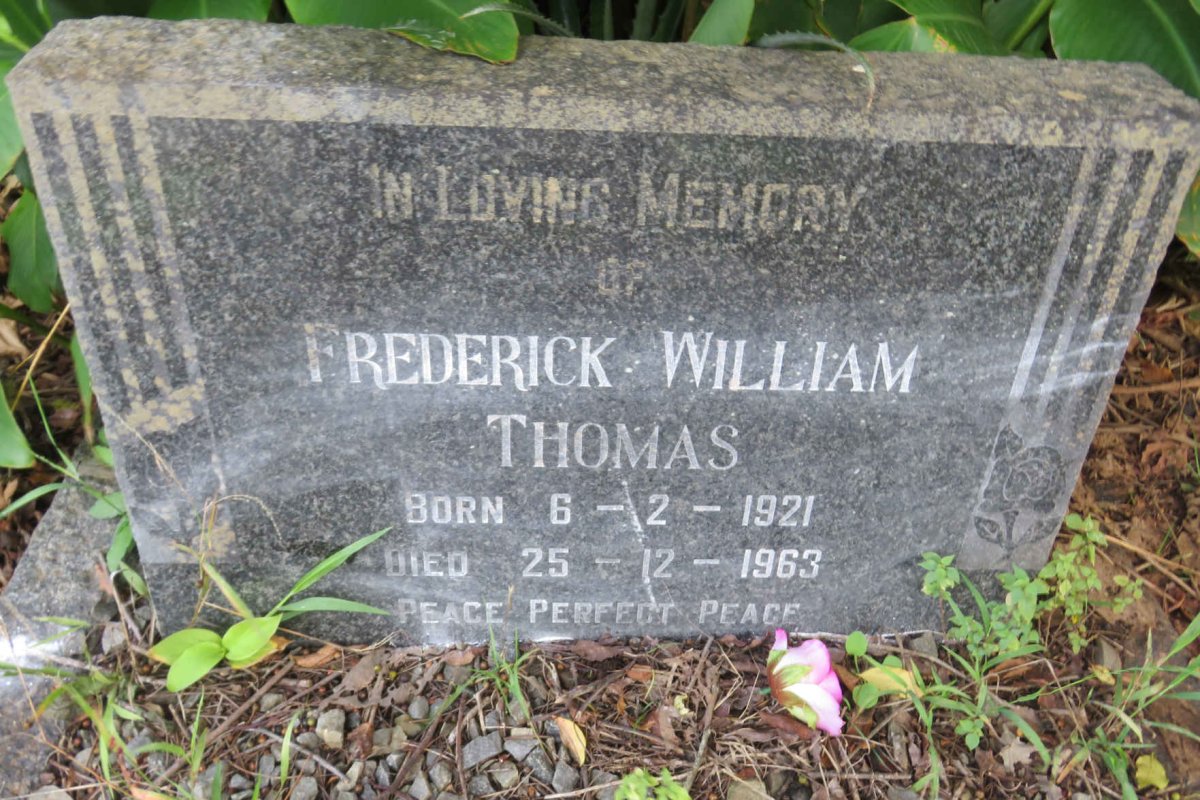 THOMAS Frederick William 1921-1963