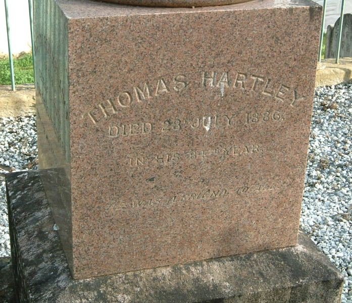 HARTLEY Thomas - 1886