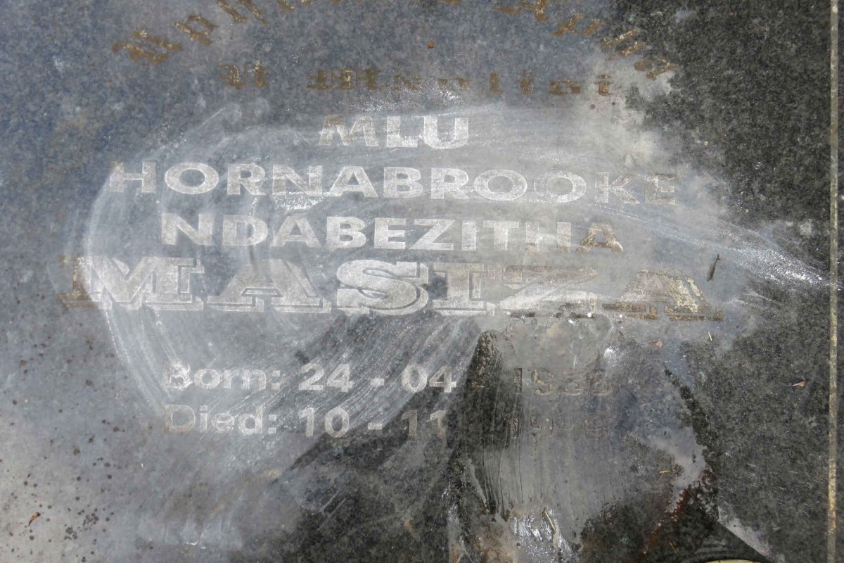 MASIZA Mlu Hornabrooke Ndabezitha 1938-1999