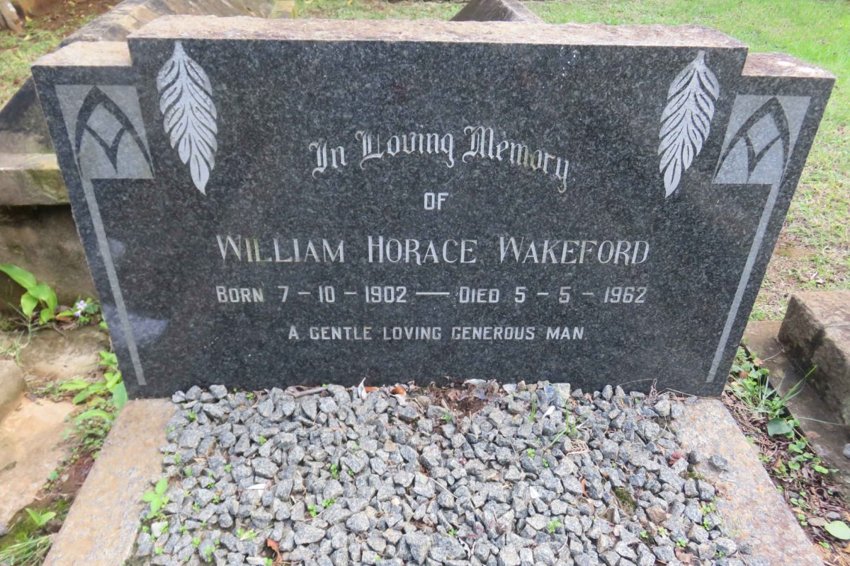 WAKEFORD William Horace 1902-1962