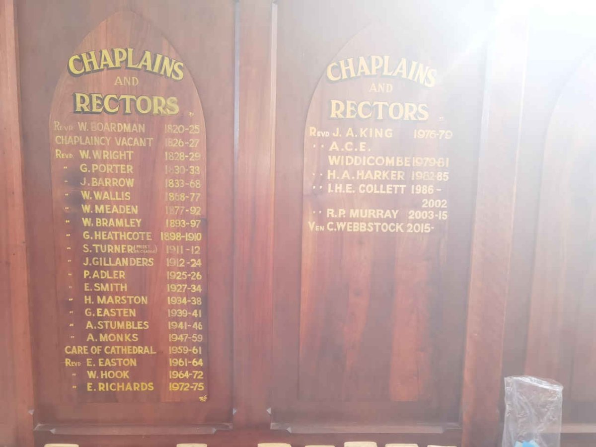 9. Chaplains & Rectors