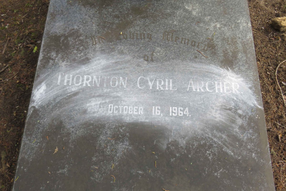 ARCHER Thornton Cyril -1964