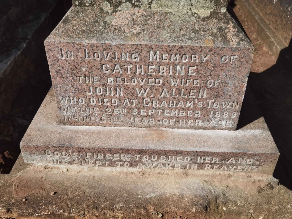 ALLEN Catherine -1889