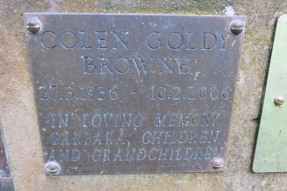BROWNE Colen Goldy 1936-2006