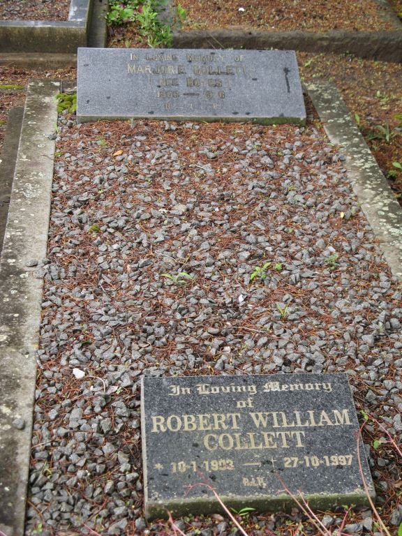 COLLETT Robert William 1903-1997 & Marjorie BOYES 1906-1976 _1