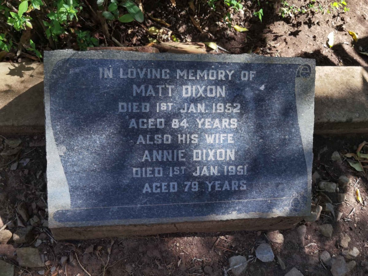 DIXON Matt -1952 & Annie -1951