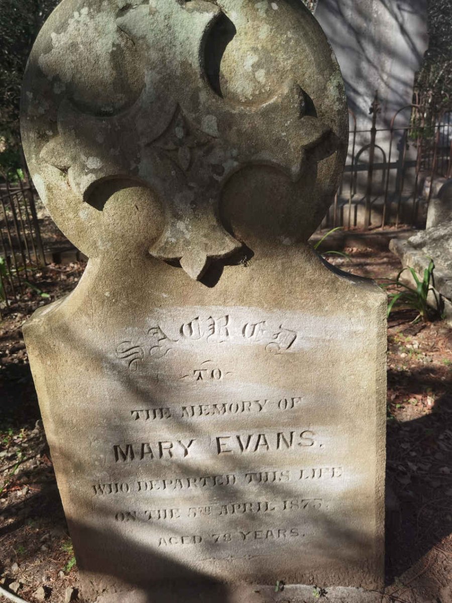 EVANS Mary -1875