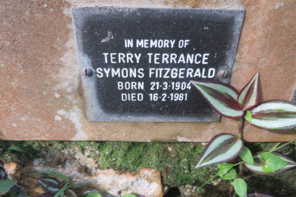 FITZGERALD Terry Terrance Symons 1904-1981