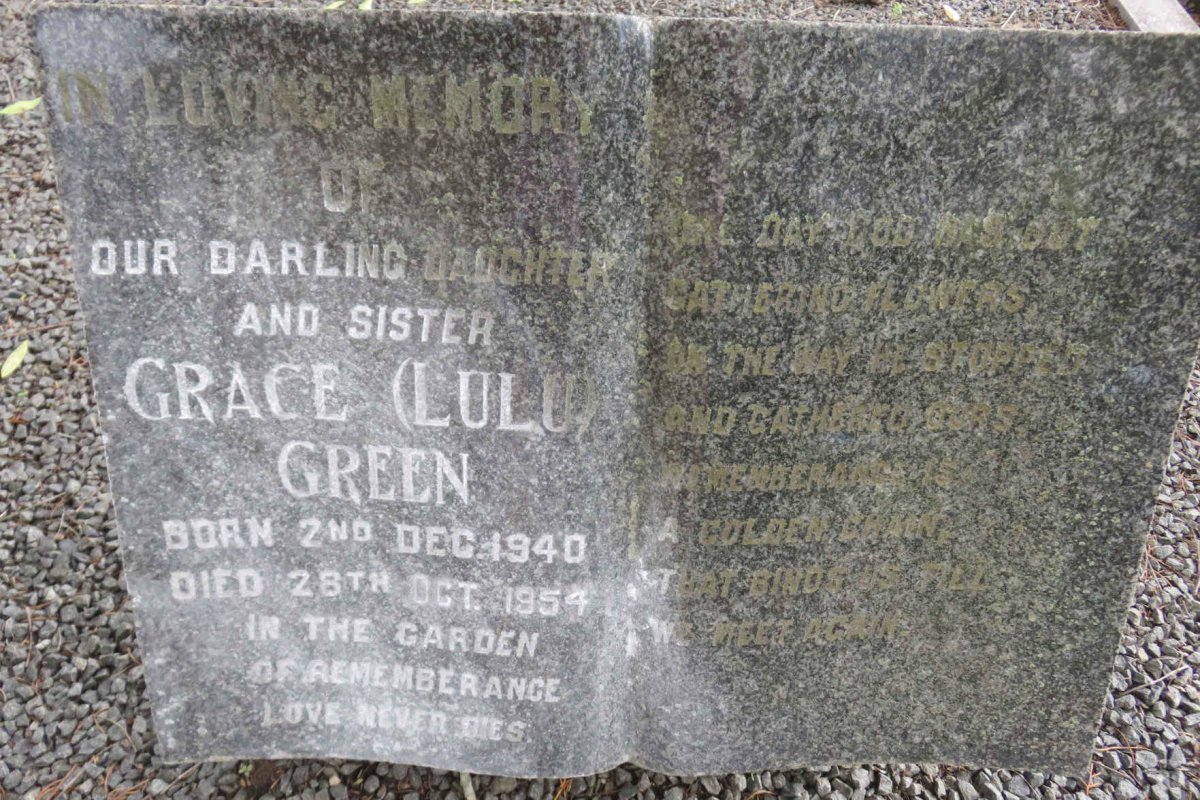 GREEN Grace 1940-1954