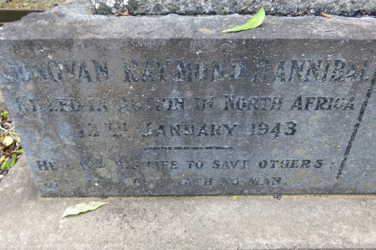 HANNIBAL Donovan Raymond -1943