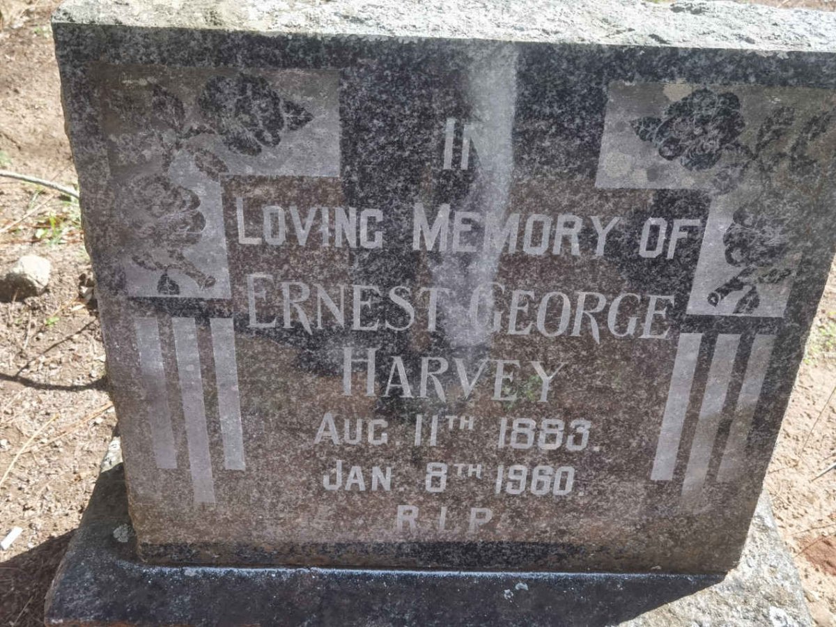 HARVEY Ernest George 1883-1960