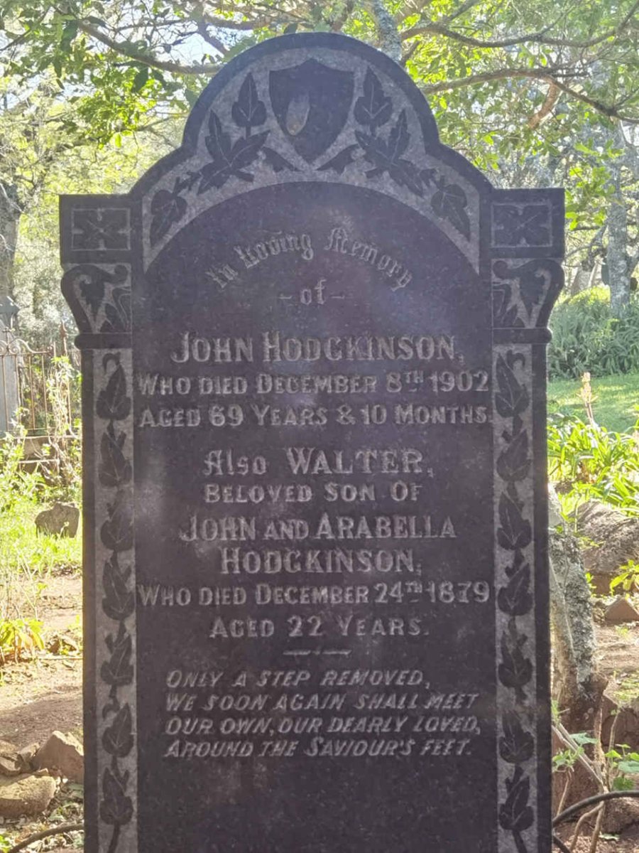 HODGKINSON John -1902 :: HODGKINSON Walter -1879