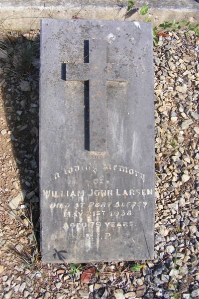LARSEN William John -1938
