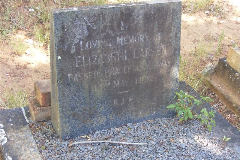 LARSEN Elizabeth -1966