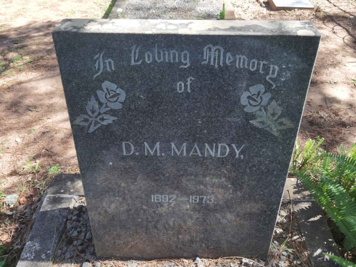 MANDY D.M. 1892-1973