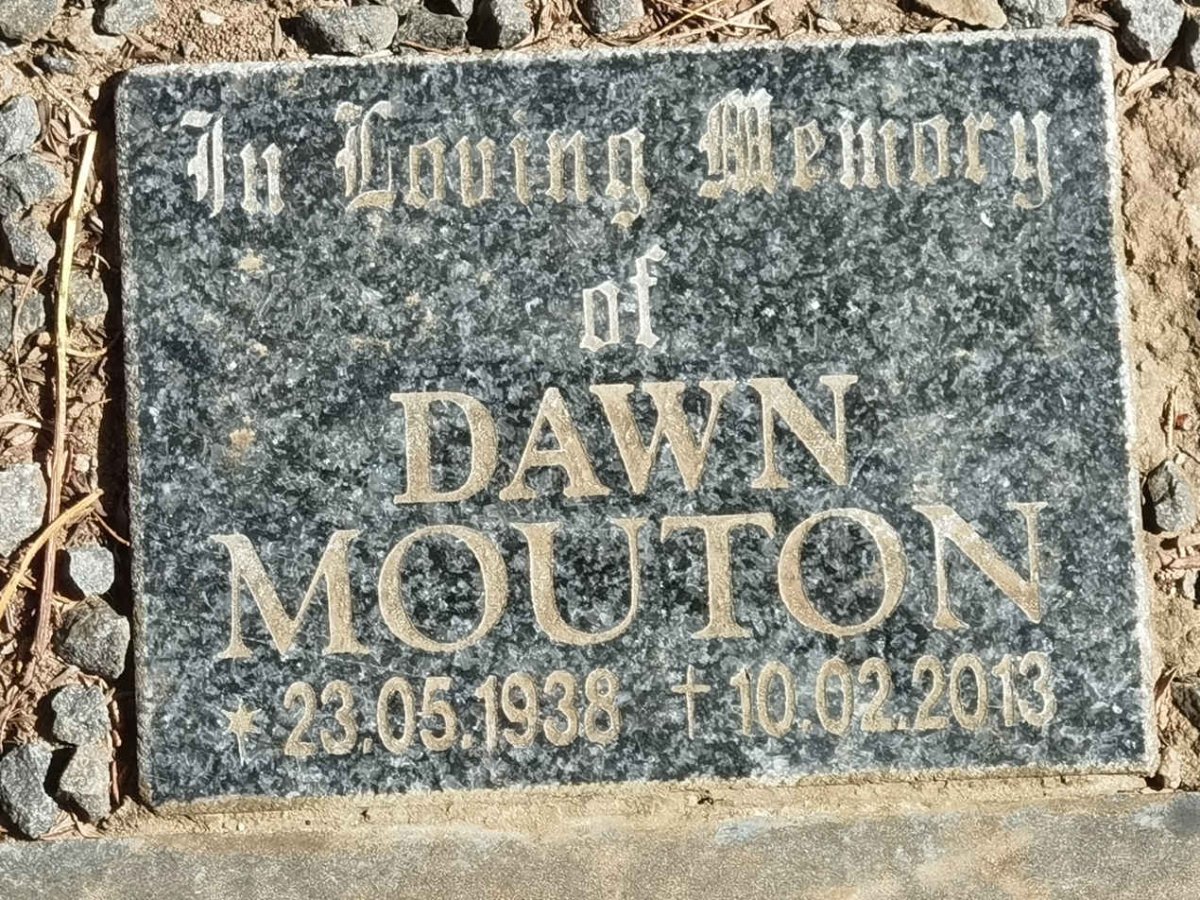 MOUTON Dawn 1938-2013