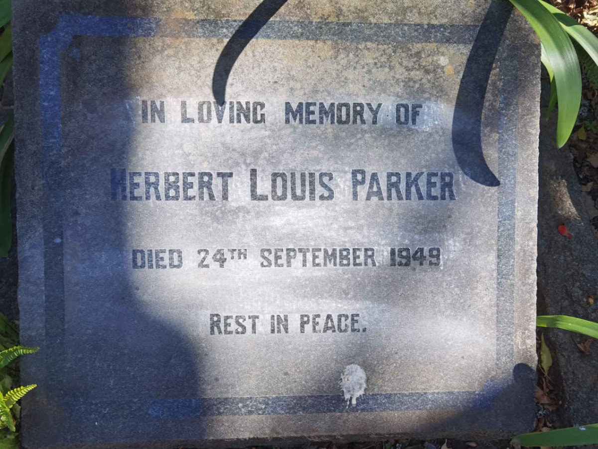 PARKER Herbert Louis -1949