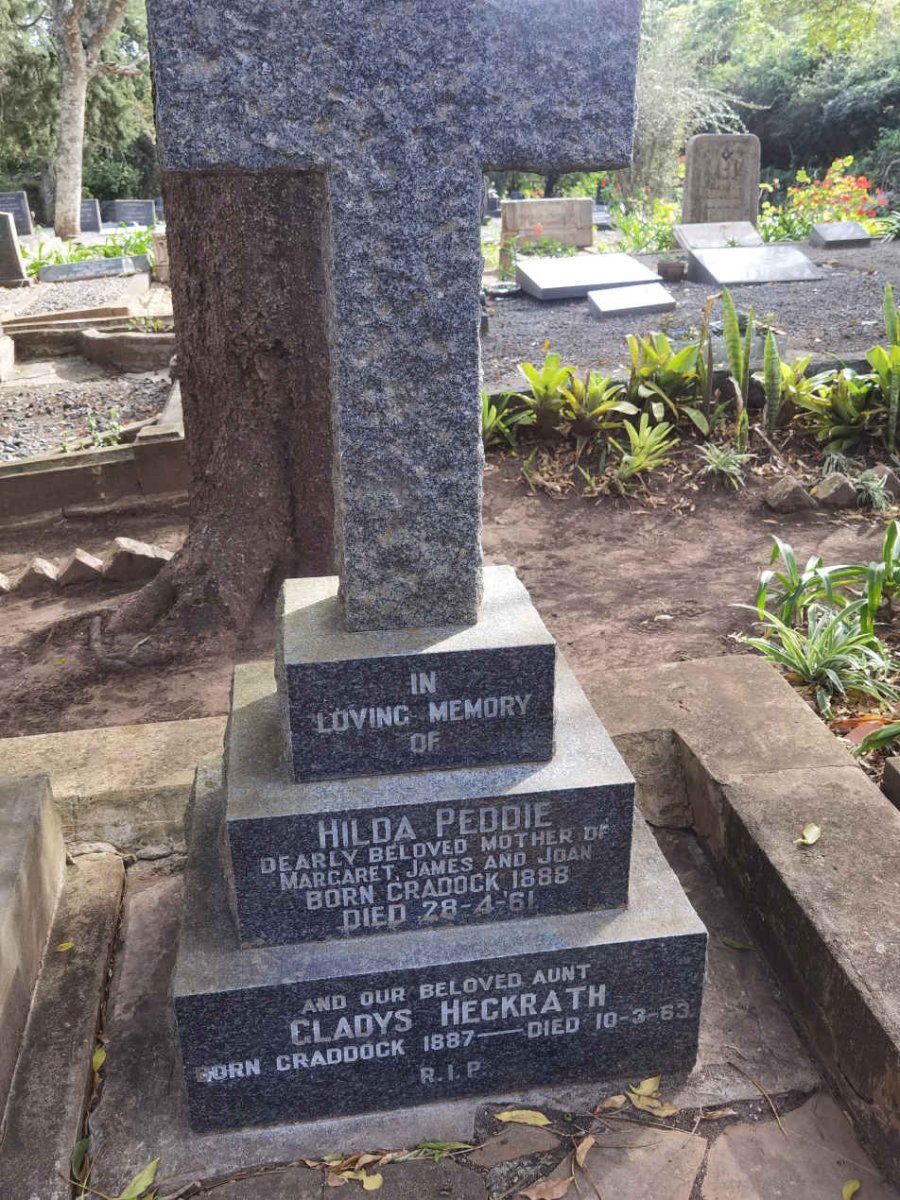 PEDDIE Hilda 1888-1961 :: HECKRATH Gladys 1887-1963