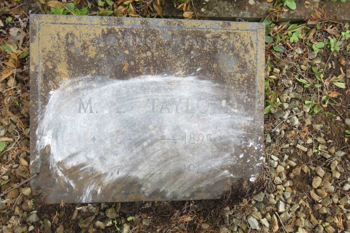 TAYLOR M.E. 1899-1989