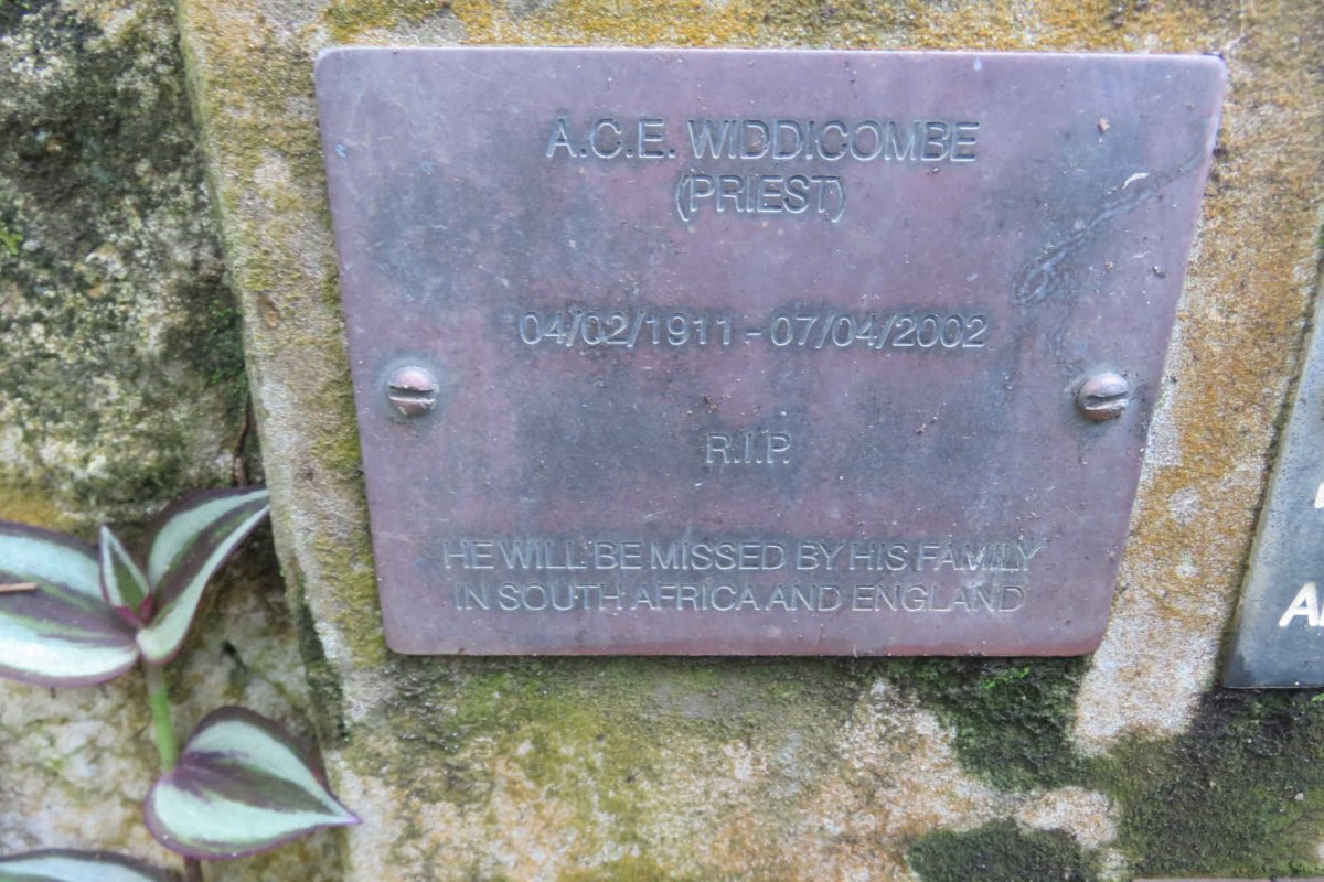 WIDDICOMBE A.C.E. 1911-2002