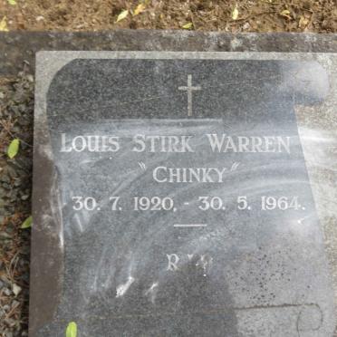 WARREN Louis Stirk 1920-1964