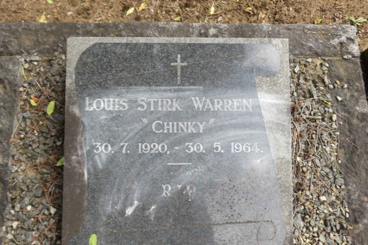 WARREN Louis Stirk 1920-1964