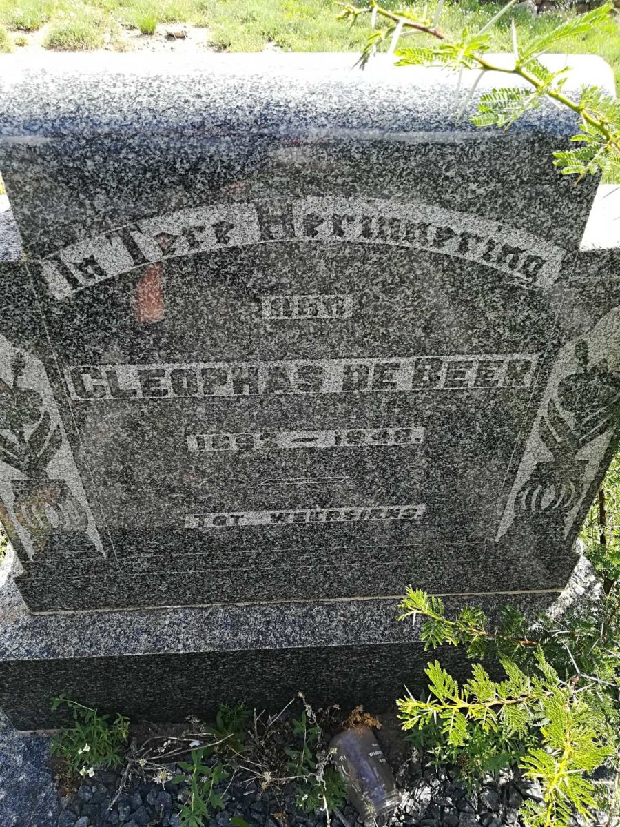 BEER Cleophas, de 1892-1948