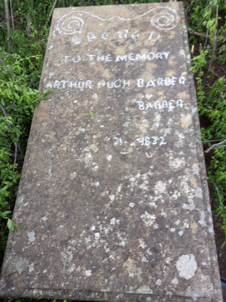 BARBER Arthur Hugh 1832-1842