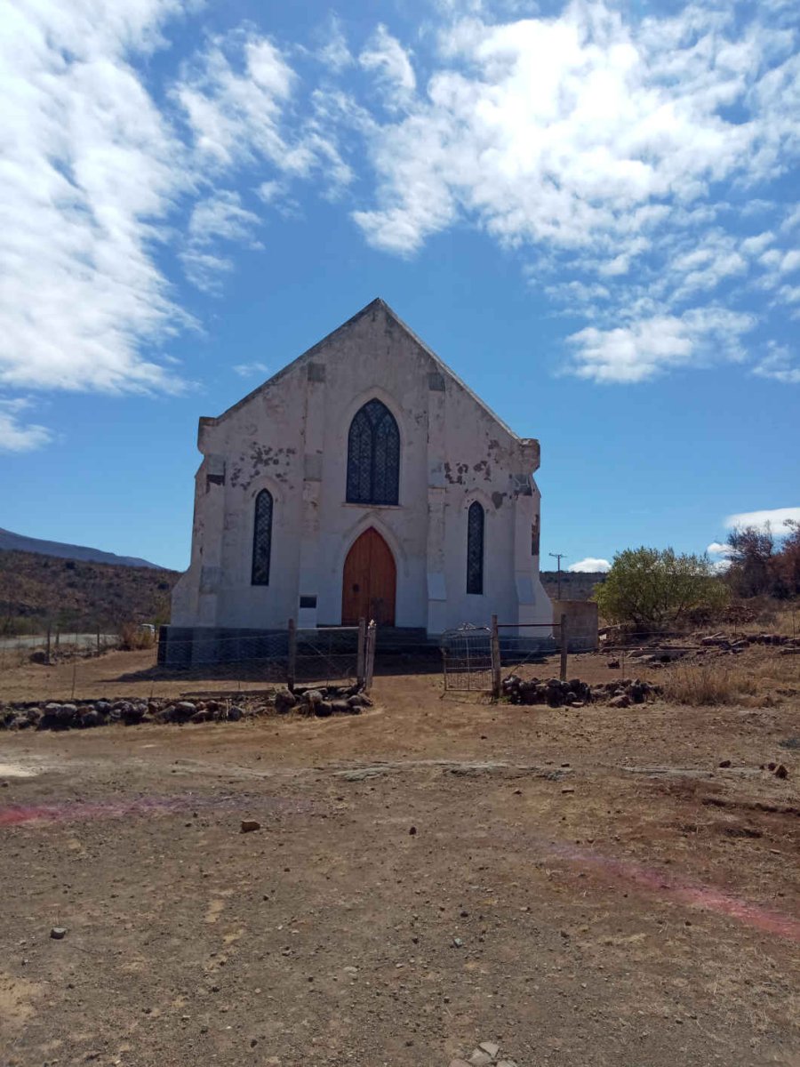 02. Overview Old NG Kerk Glen Lynden. Second church, built in 1874.
