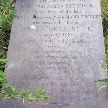BATTISON William James -1858