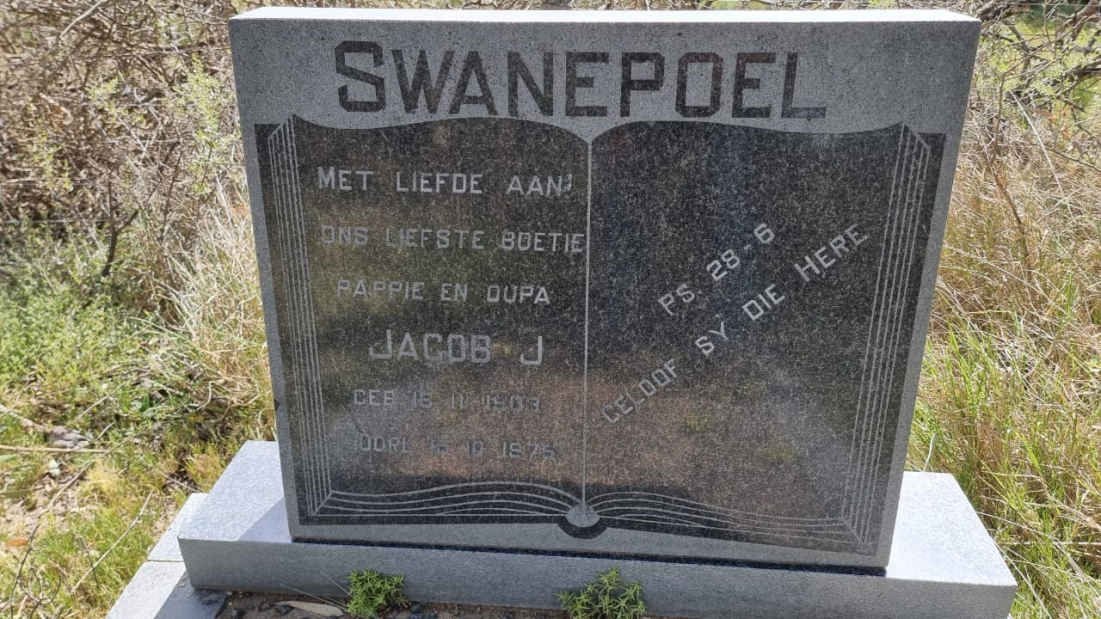 SWANEPOEL Jacob 1903-197?
