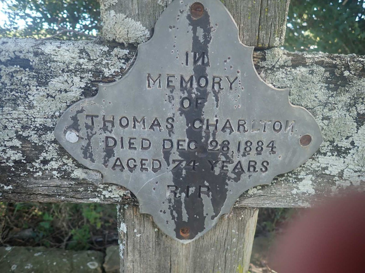CHARLTON Thomas -1884