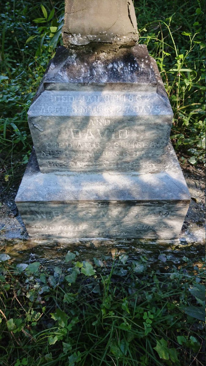 MAPHAM John A. -1863 :: MAPHAM David -1866