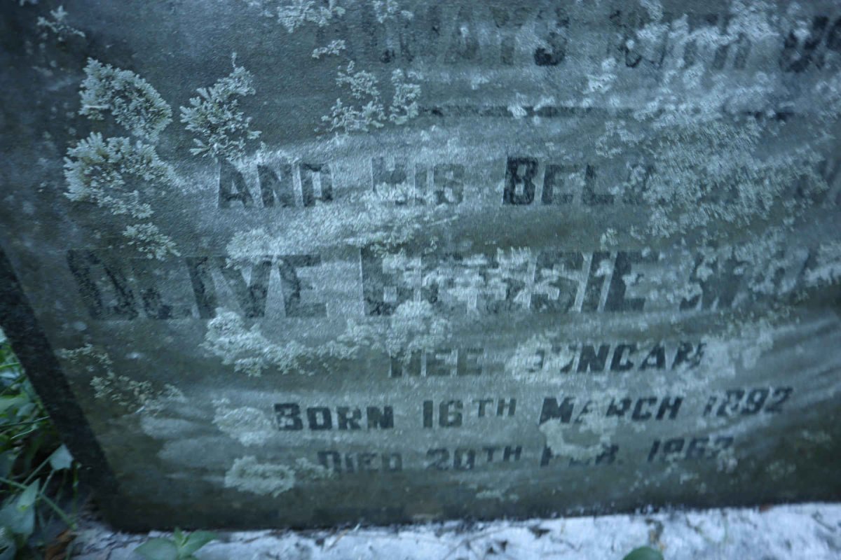MAPHAM Wilfred J. 1884-1952 &amp; Olive Bessie DUNCAN 1892-1967