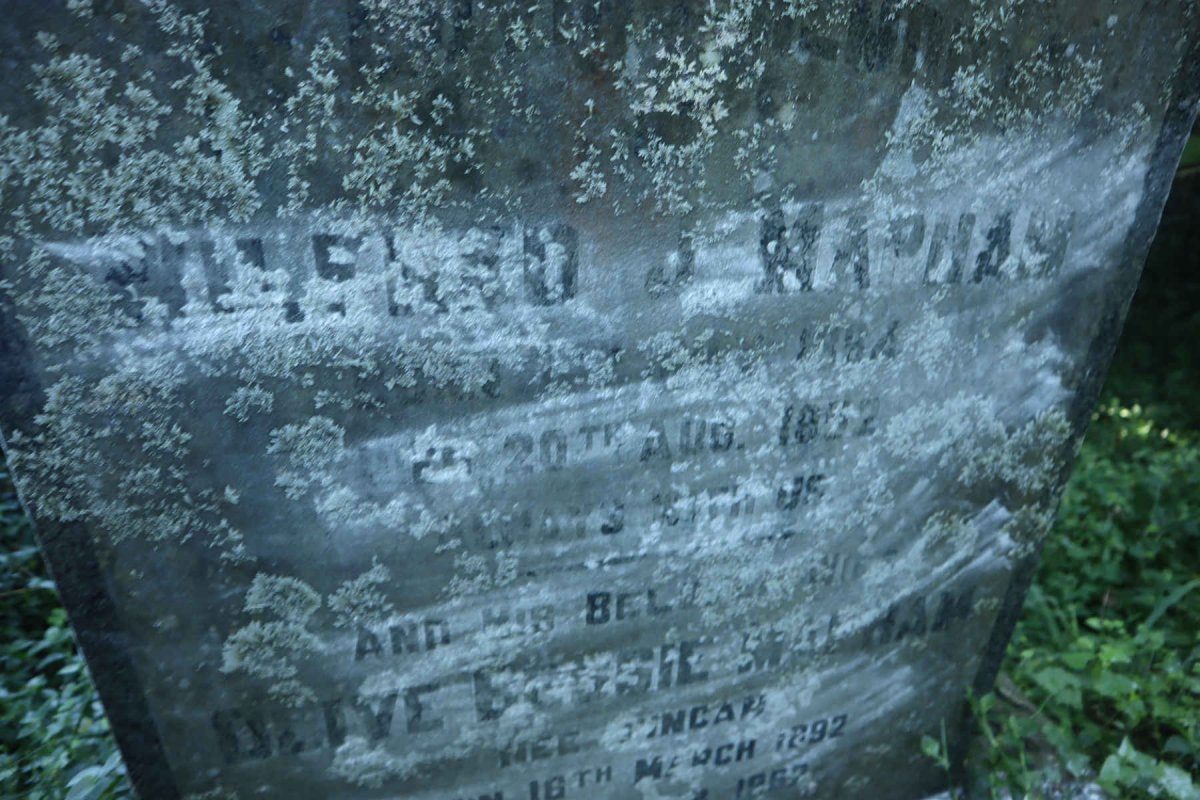 MAPHAM Wilfred J. 1884-1952 &amp; Olive Bessie DUNCAN 1892-1967