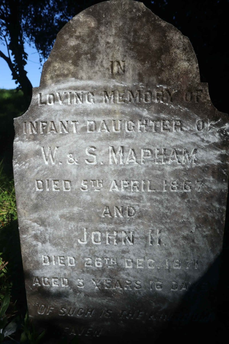 MAPHAM -1867 :: MAPHAM John H. -1871