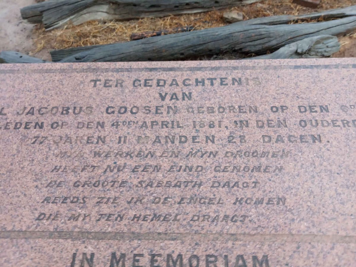 GOOSEN Christoffel Jacobus 1803-1881