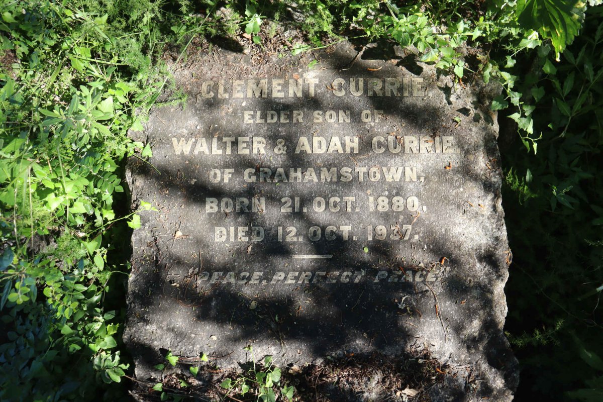 CURRIE Clement 1880-1937
