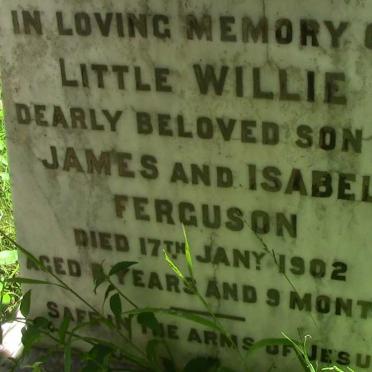FERGUSON Willie -1902