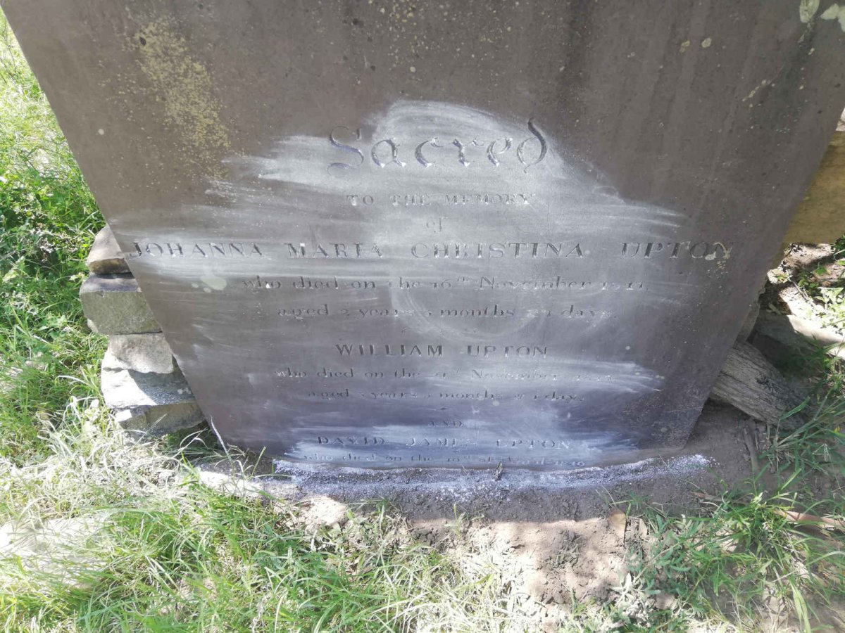 UPTON Johanna Maria Christina -1847 :: UPTON William -1847 :: UPTON David James -1849