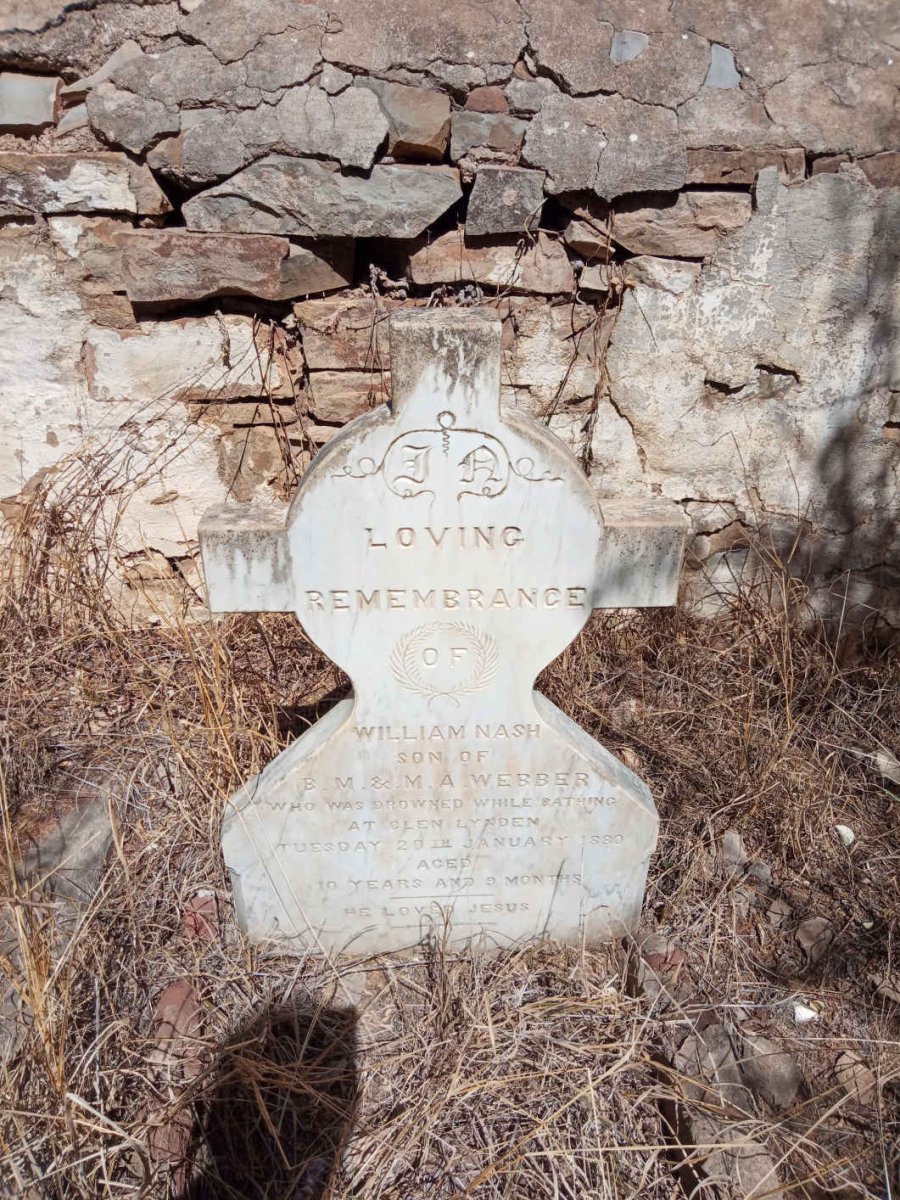 WEBBER William Nash -1880
