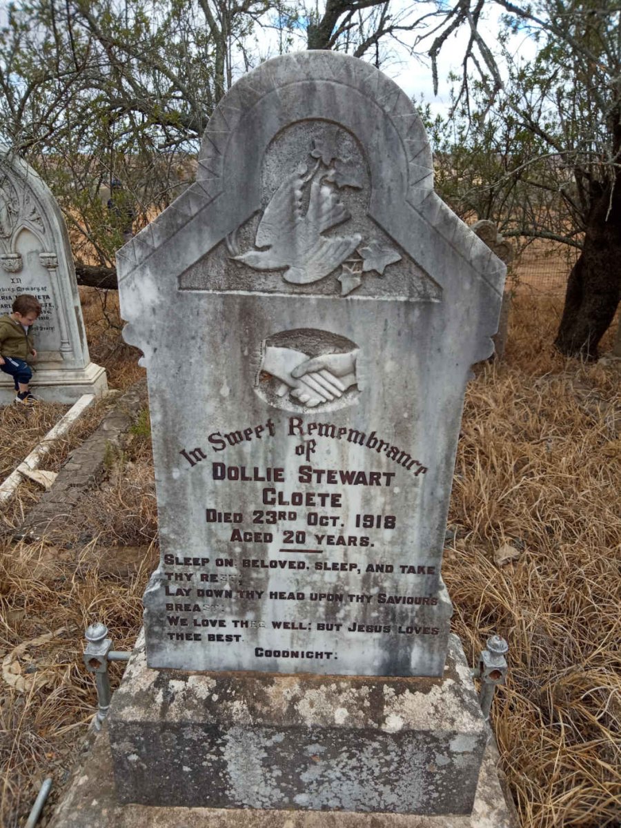 CLOETE Dollie Stewart -1918