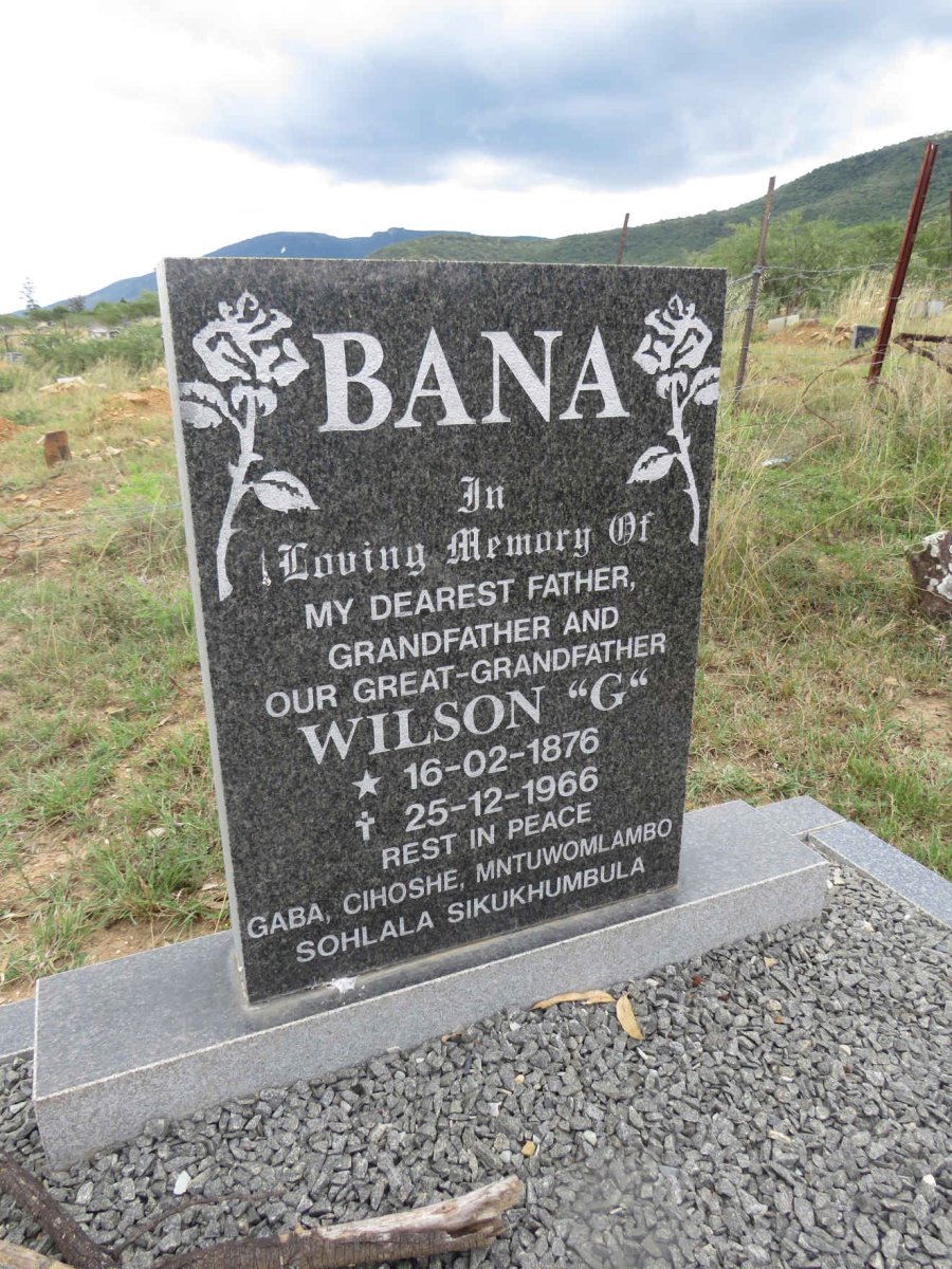 BANA Wilson 1876-1966