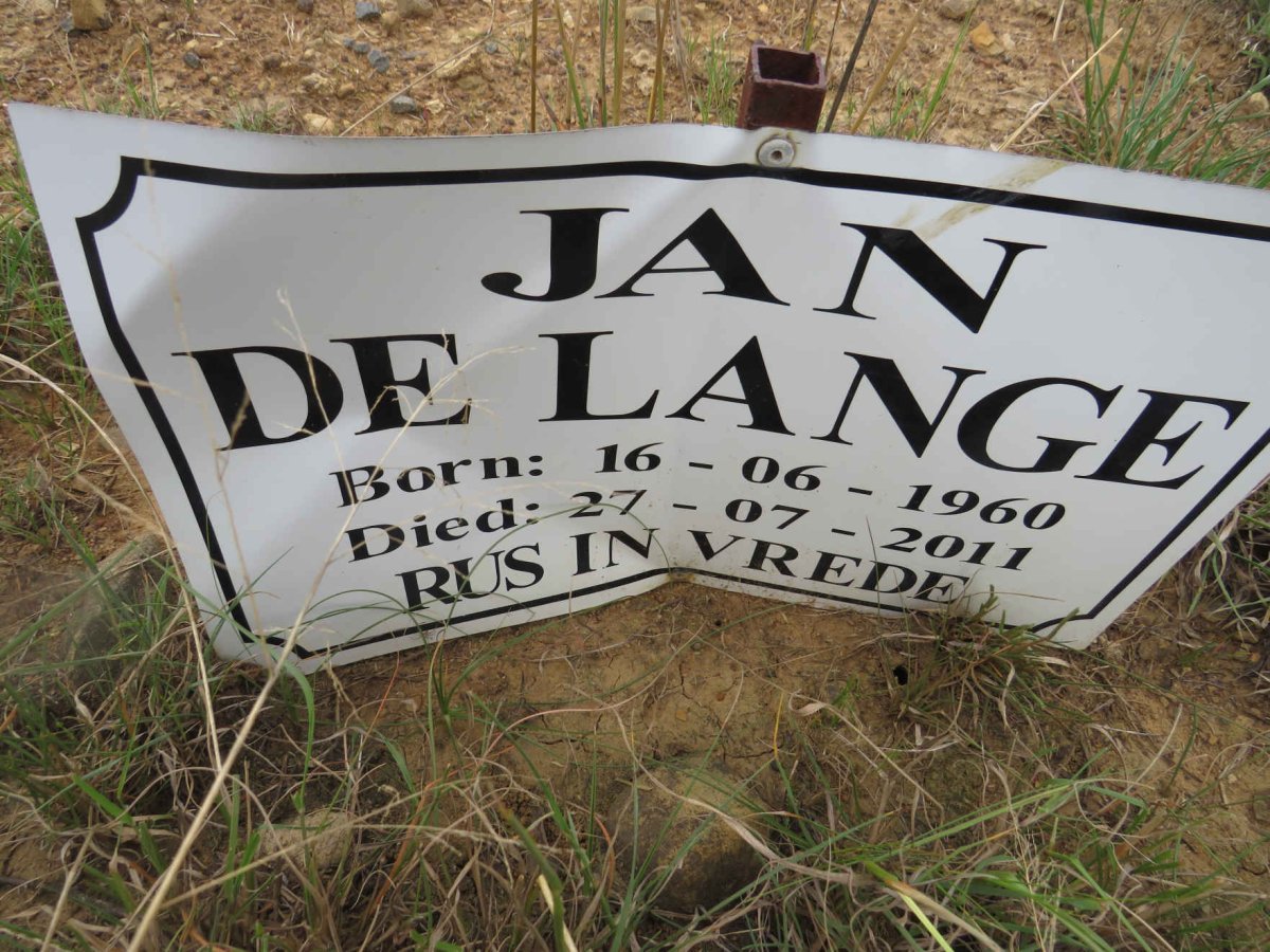 LANGE Jan, de 1960-2011