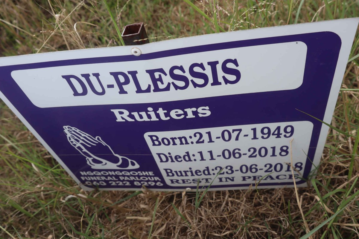 PLESSIS Ruiters, de 1949-2018