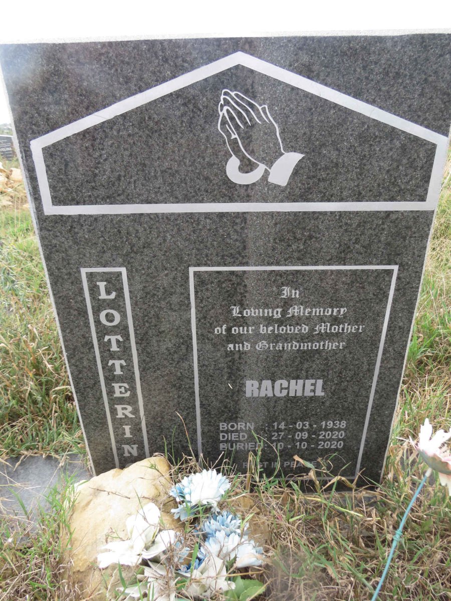 LOTTERING Rachel 1938-2020